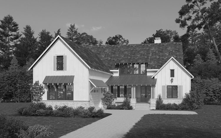 Wyatt Front Elevation Rendering