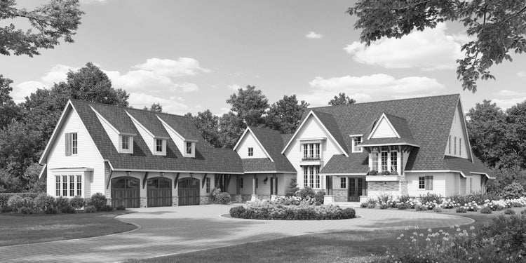 Melanie Front Elevation Rendering