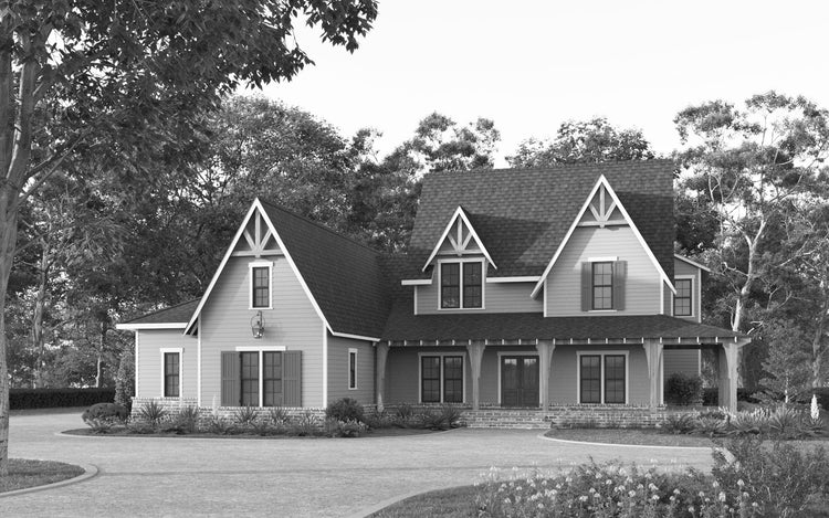 Brandy Front Elevation Rendering