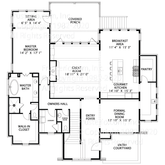 Jordan House Plan First Floor Plan