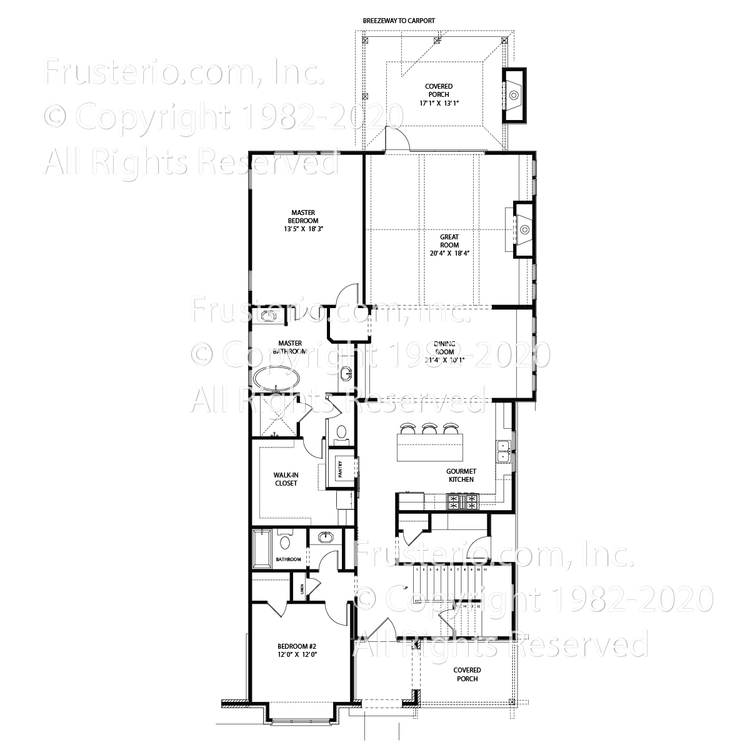 Weston House Plan First Floor Plan