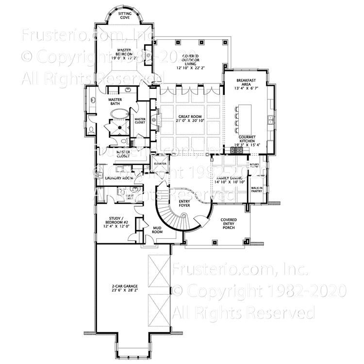 Nicole House Plan First Floor Plan
