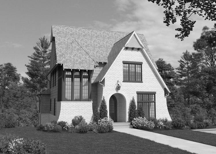 Grant Front Elevation Rendering