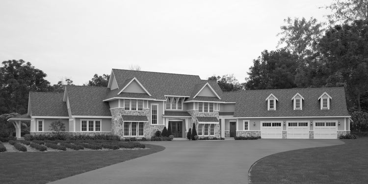 Charlotte Front Elevation Rendering