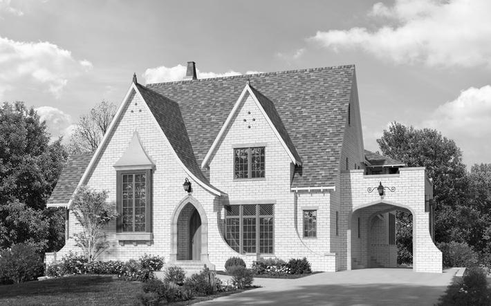 Irwin Front Elevation Rendering