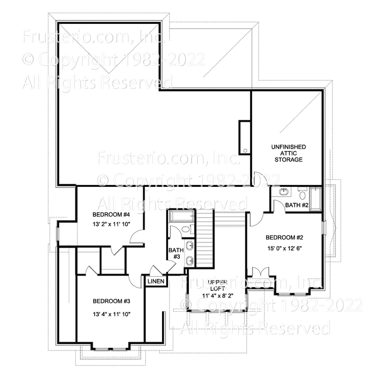 Mateo House Plan 2nd Floor