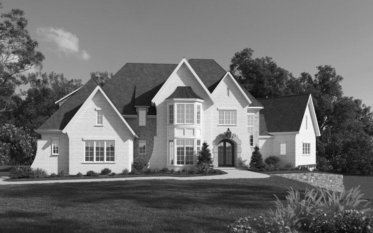 Denson Front Elevation Rendering