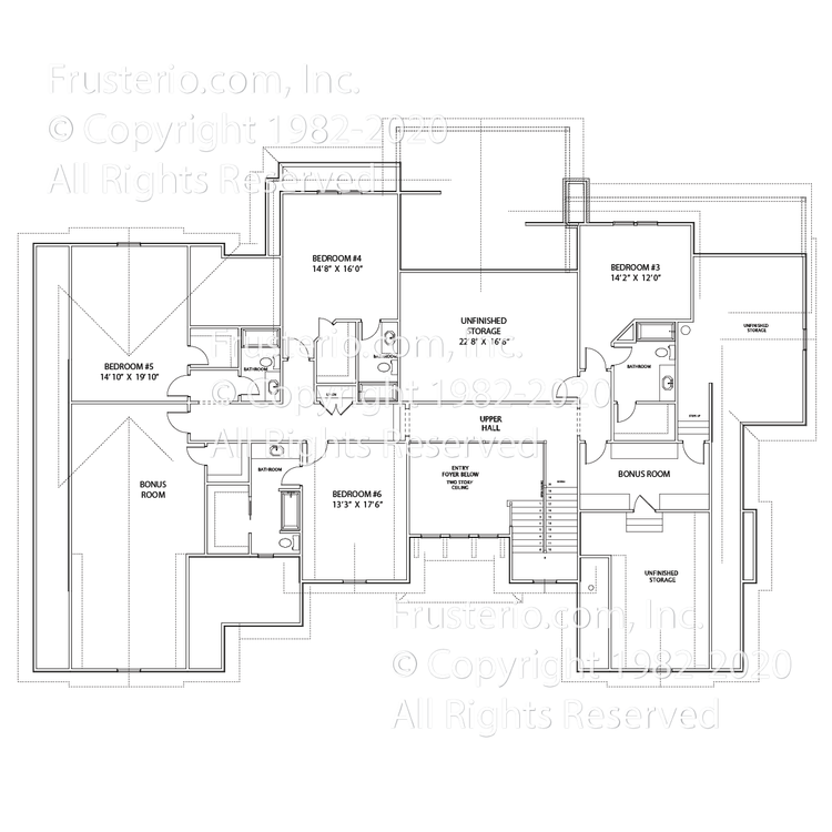Calloway House Plan 2nd Floor
