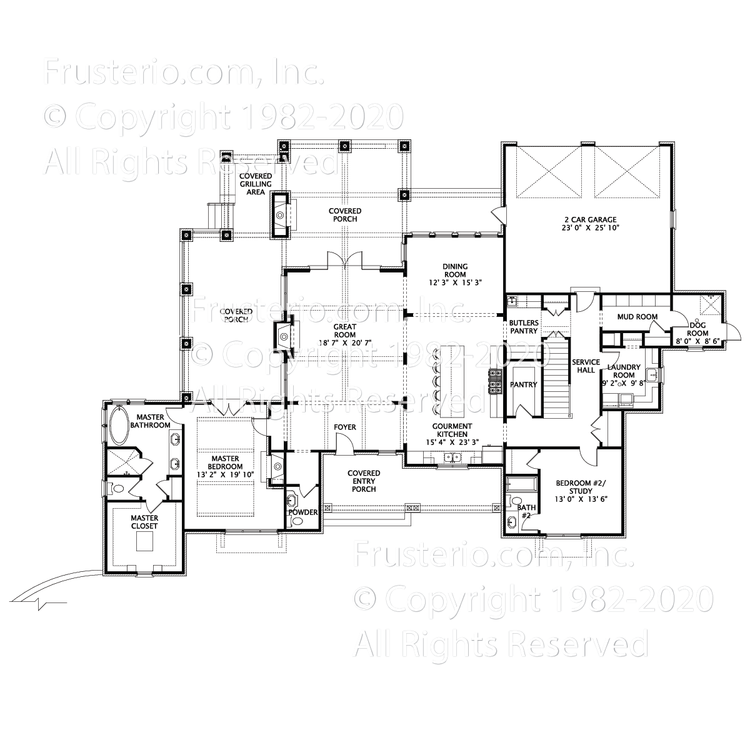 Monarch House Plan First Floor Plan