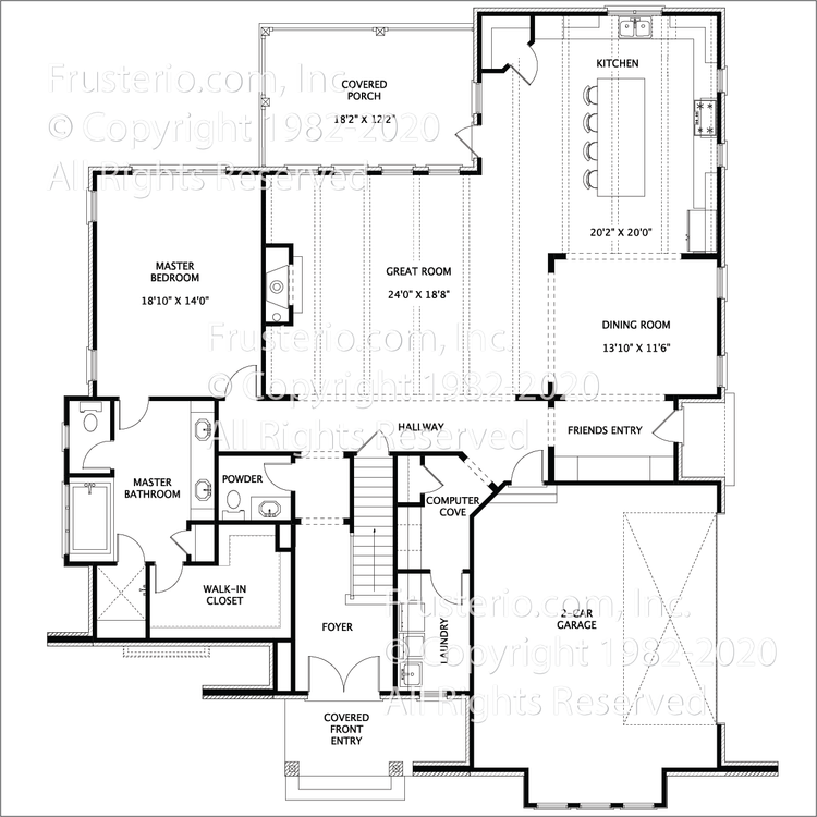Ivan House Plan First Floor Plan
