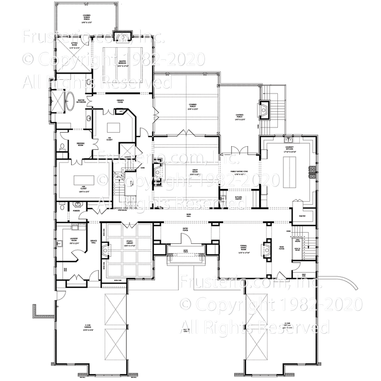 Bailey House Plan First Floor Plan