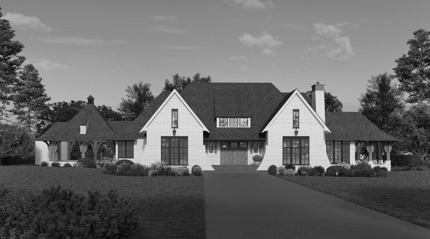 Ian Front Elevation Rendering