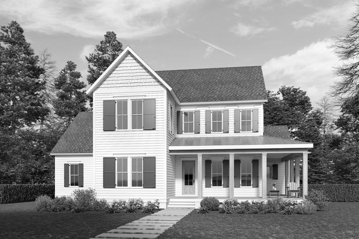 Quest Front Elevation Rendering
