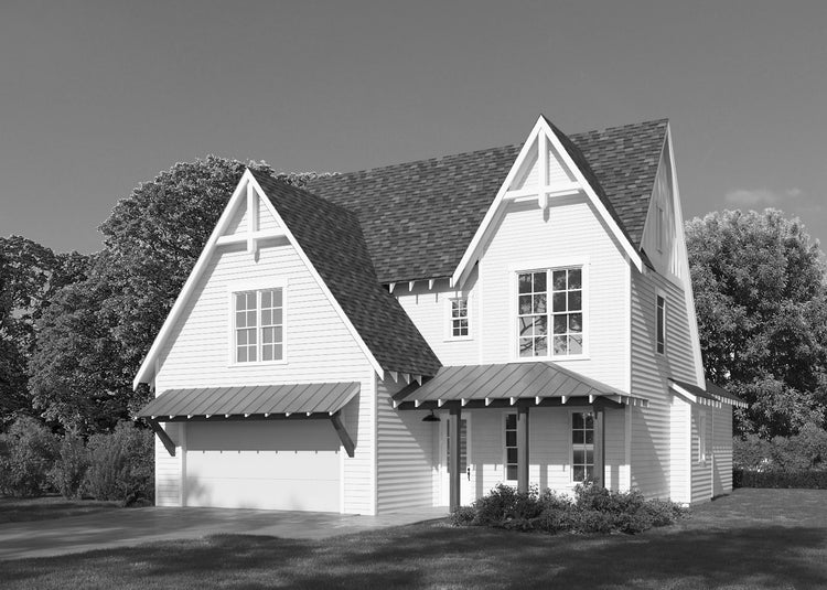 Oliver Front Elevation Rendering