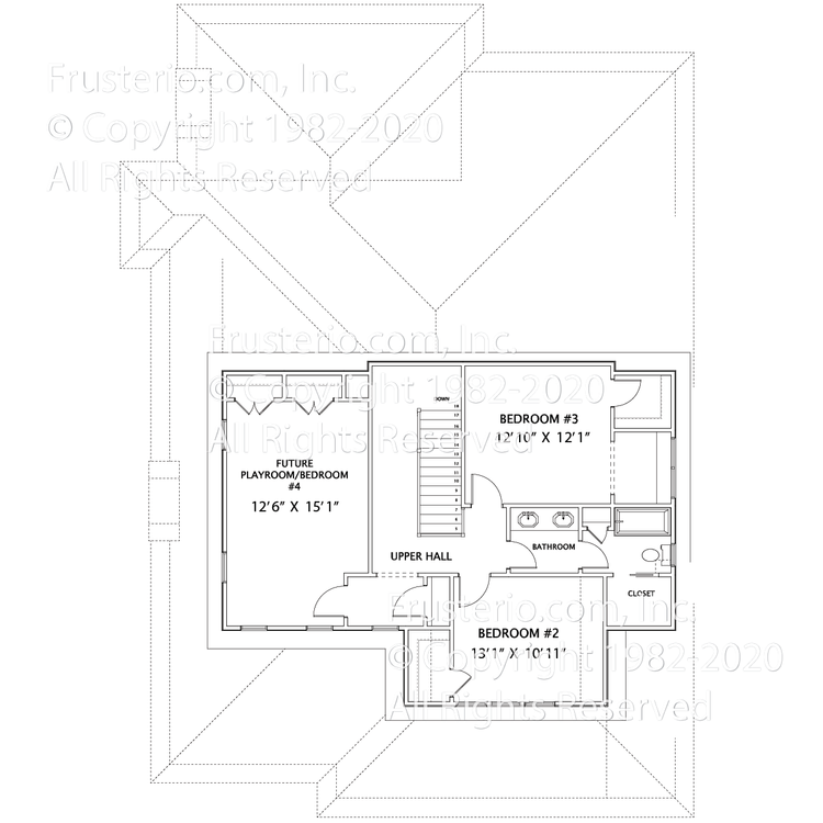 Conway House Plan 2nd Floor
