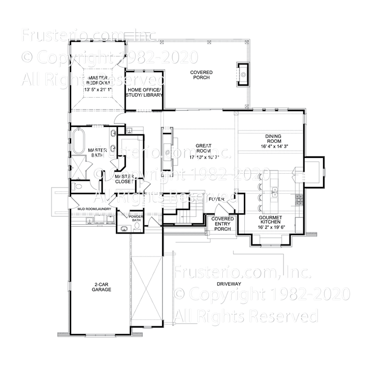 Lydia House Plan First Floor Plan