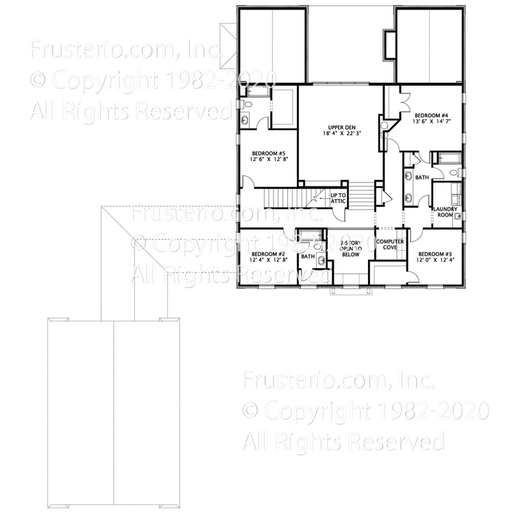 Gabriel House Plan 2nd Floor