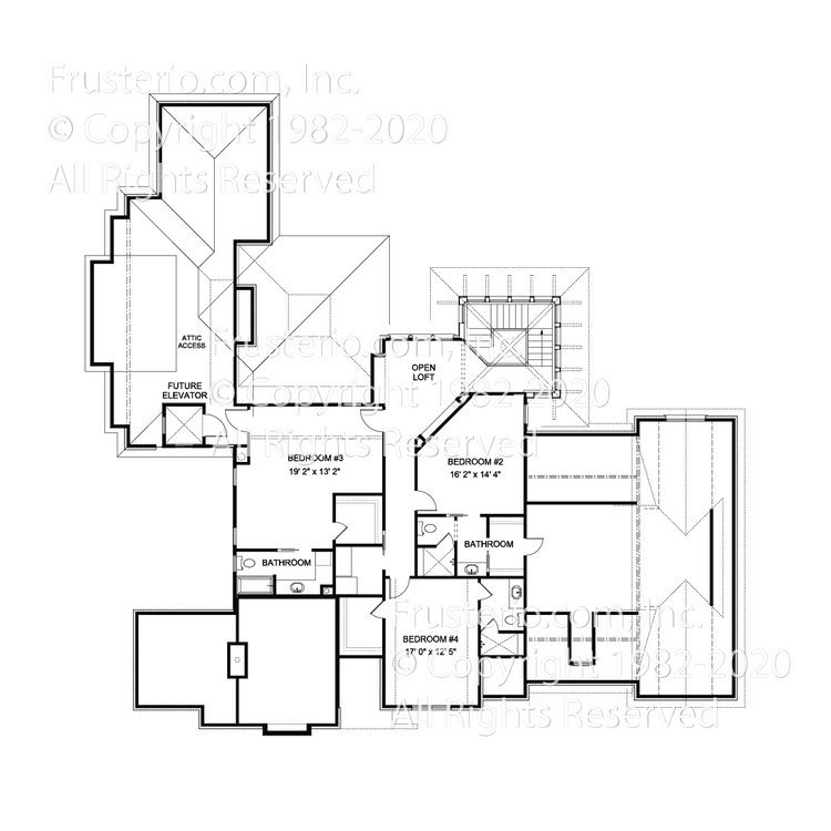 Valimont House Plan 2nd Floor