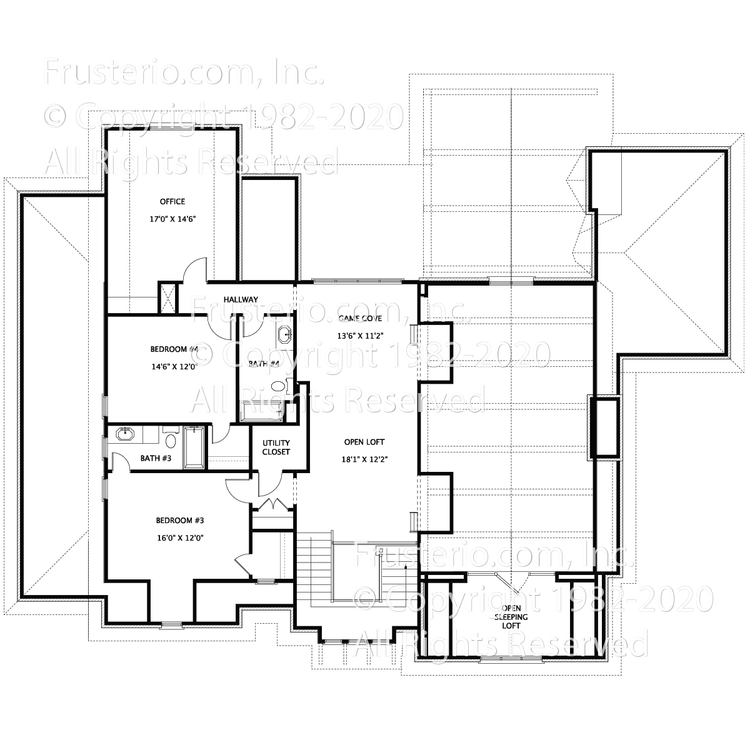 Sinclair House Plan 2nd Floor