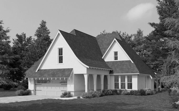Hudson Front Elevation Rendering