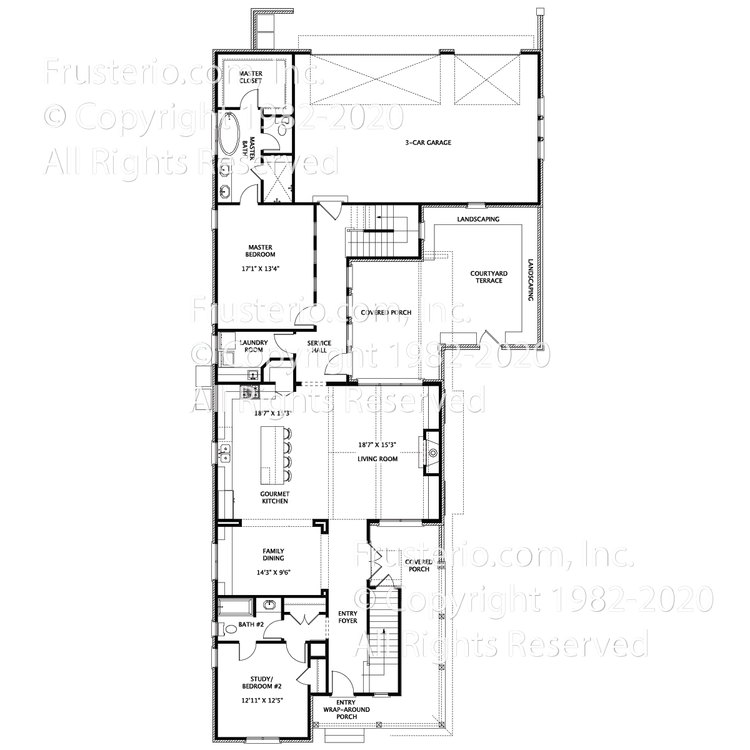 Bella House Plan First Floor Plan
