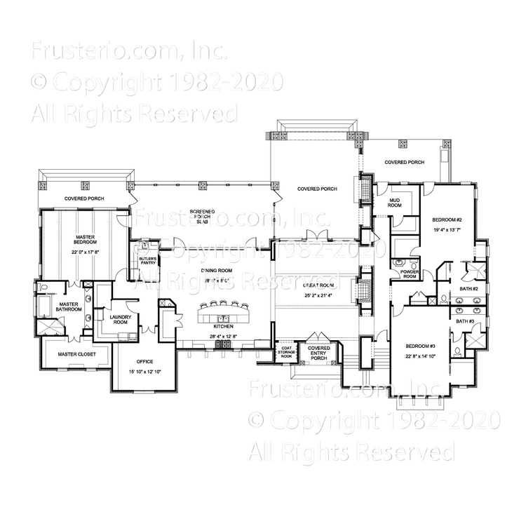 Bentley House Plan First Floor Plan