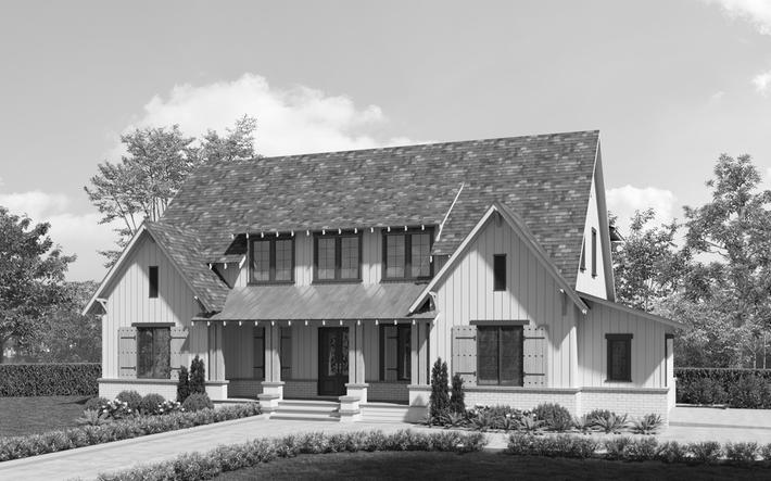 Frederick Front Elevation Rendering