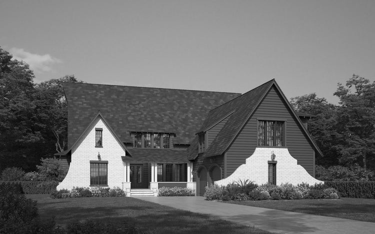 Luna Front Elevation Rendering