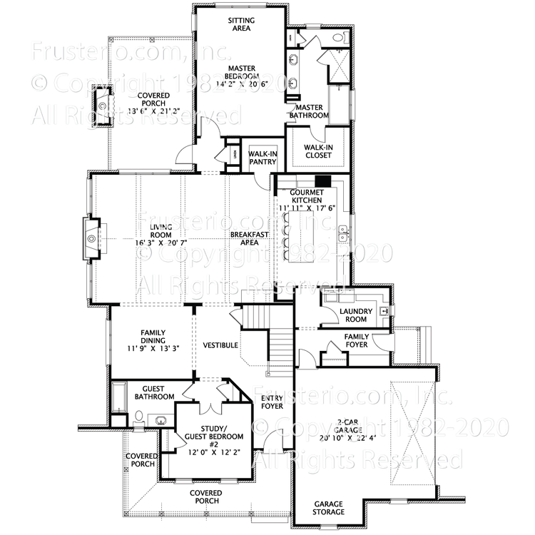 Leighton House Plan First Floor Plan