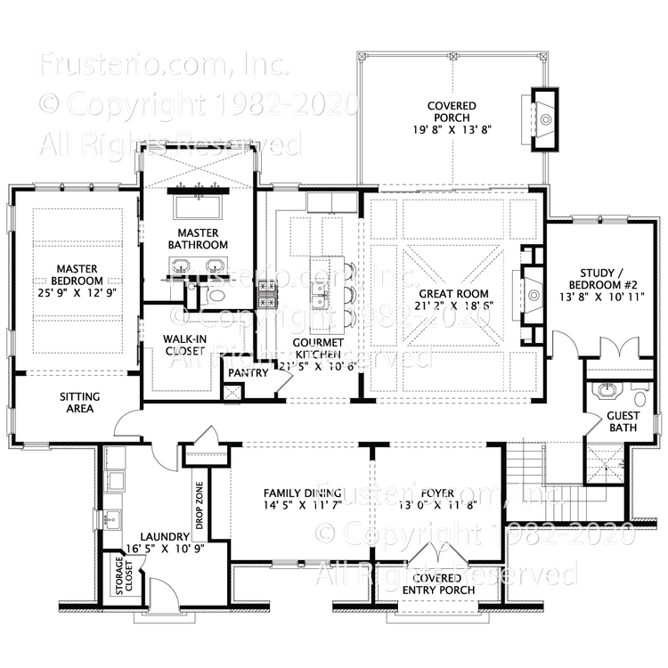 Zayre House Plan First Floor Plan