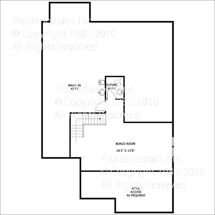 Kenzie House Plan 3rd Floor