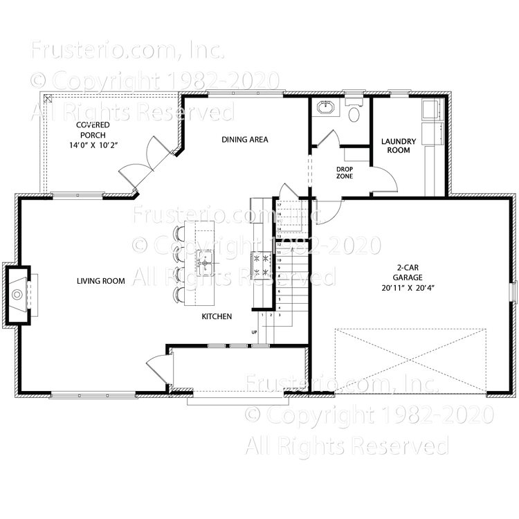 Piper House Plan First Floor Plan