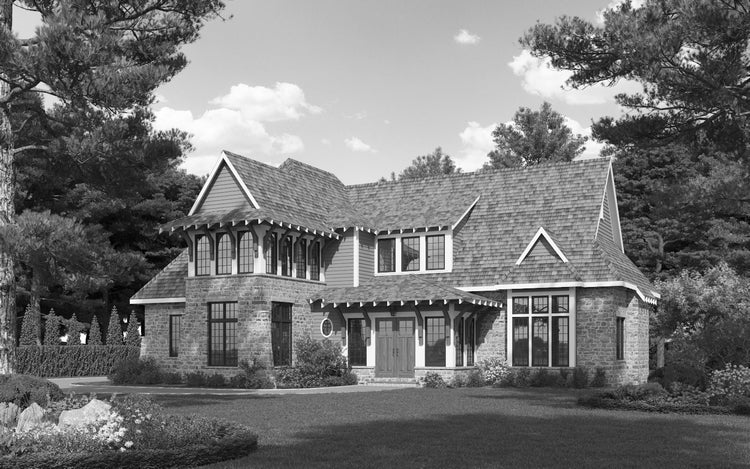 Greta Front Elevation Rendering