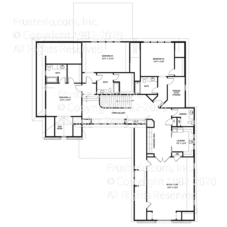 Kieran House Plan 2nd Floor
