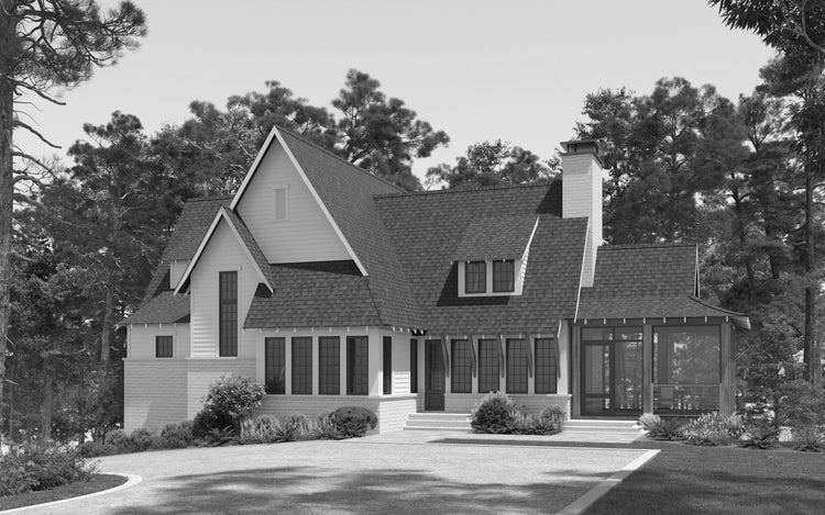 Kelly Front Elevation Rendering