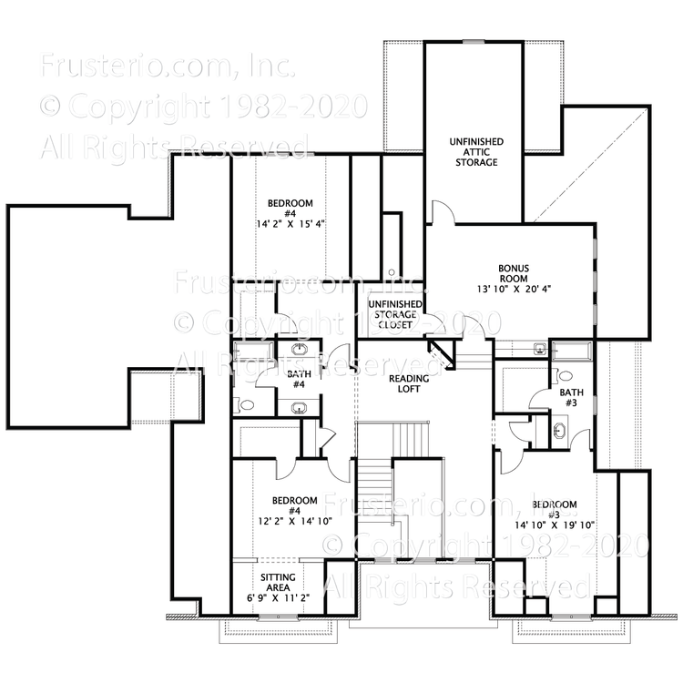Gavin House Plan 2nd Floor