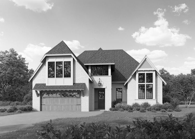 Abigale Front Elevation Rendering