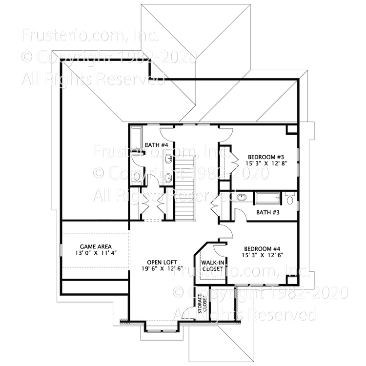 Jameson House Plan 2nd Floor