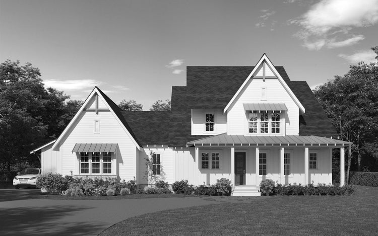 Quincy Front Elevation Rendering