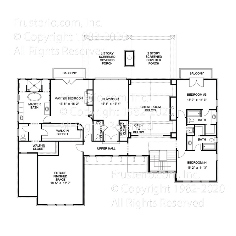 Celeste House Plan 2nd Floor