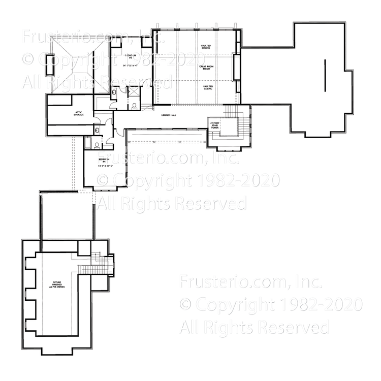 Zigmund House Plan 2nd Floor