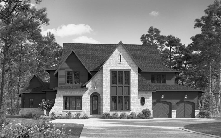 Laurel Front Elevation Rendering
