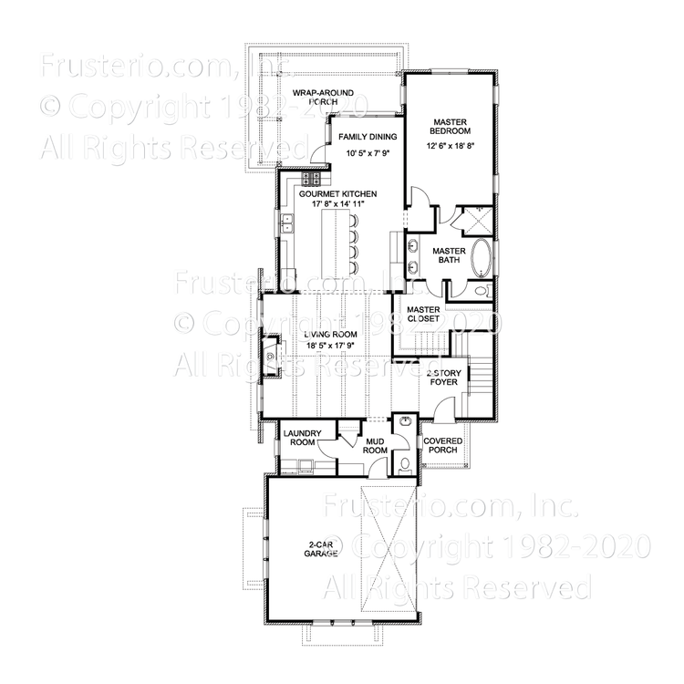 Keaton House Plan First Floor Plan