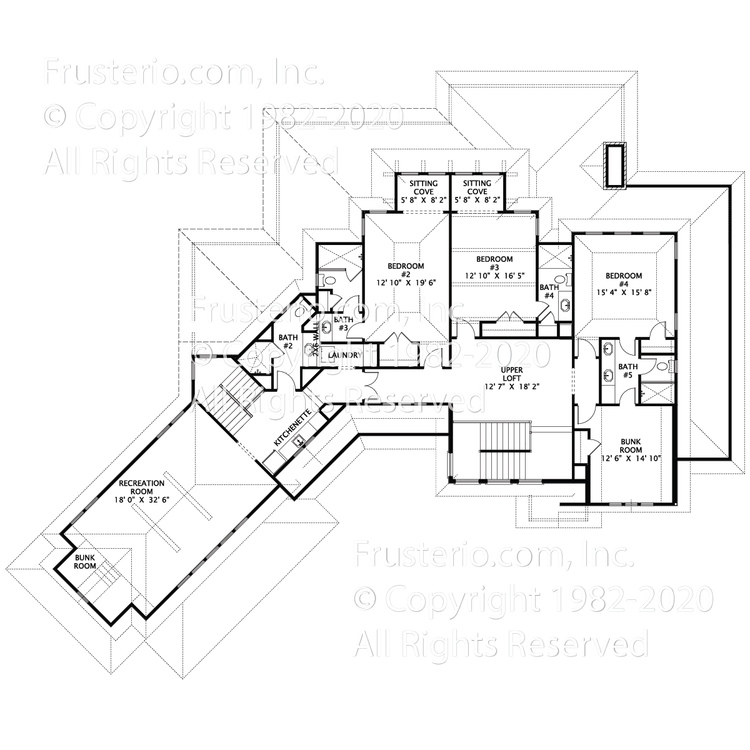 Isaac House Plan 2nd Floor