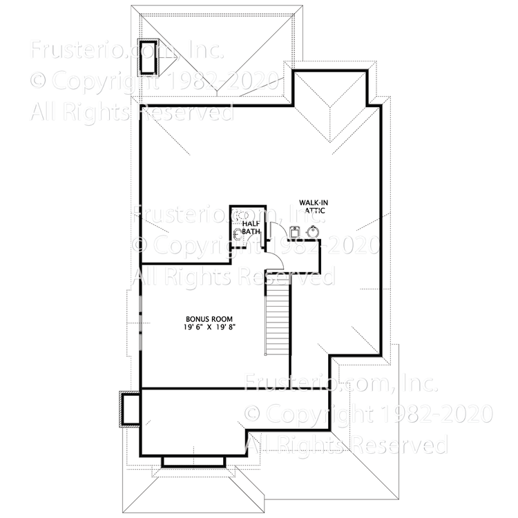 Jenson House Plan 3rd Floor
