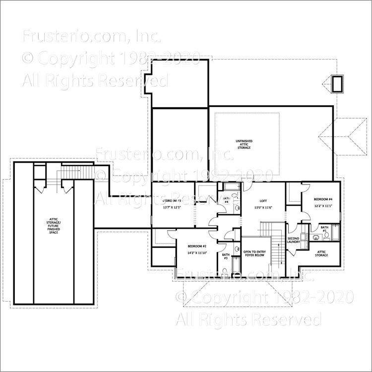 Elora House Plan 2nd Floor