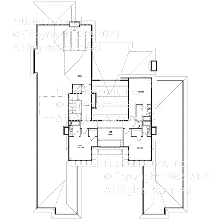 Bailey House Plan 2nd Floor