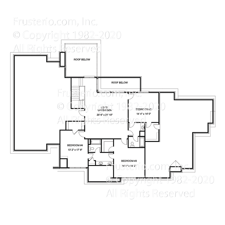 Sienna House Plan 2nd Floor