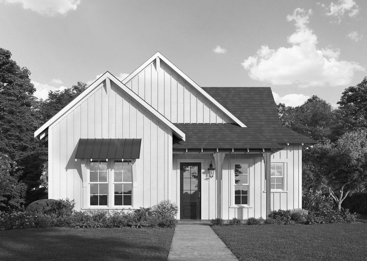 Edith Front Elevation Rendering