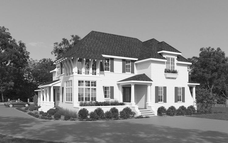 Aveline Front Elevation Rendering